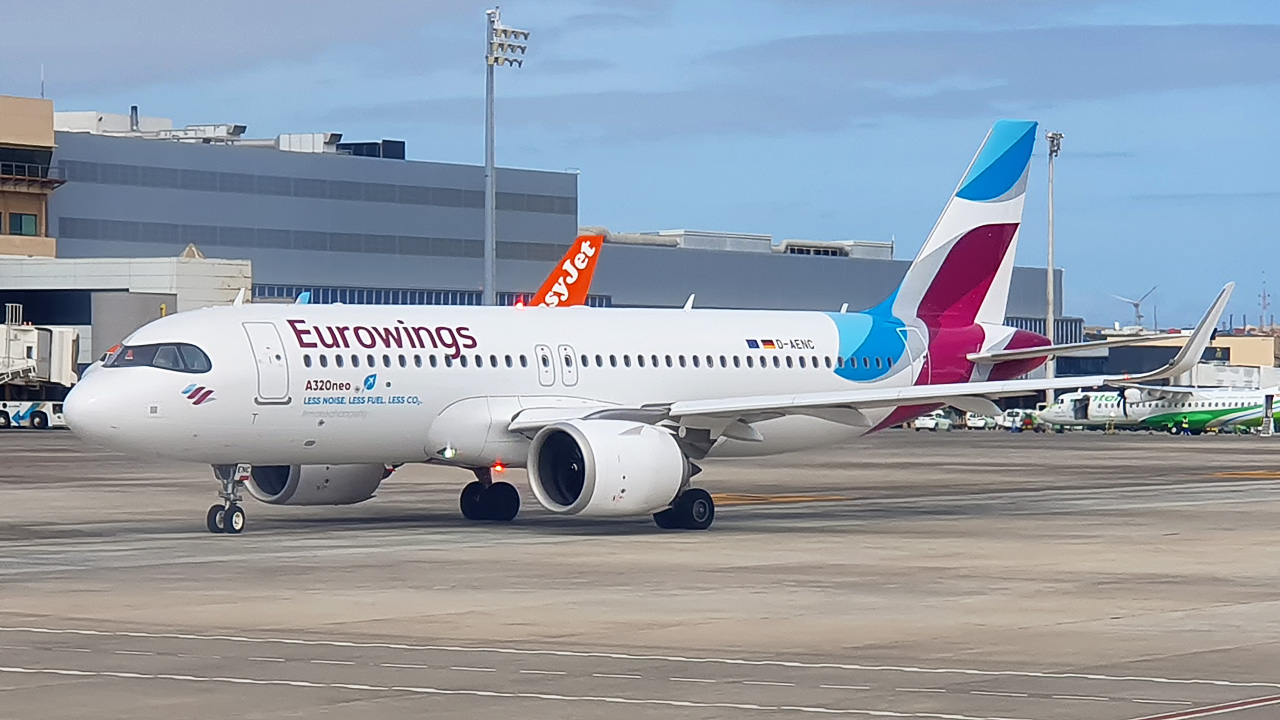 D-AENC Eurowings Airbus A320-200neo