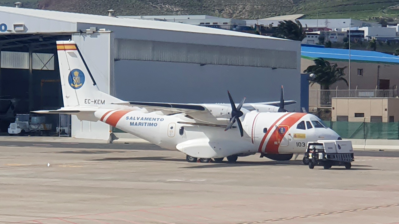 EC-KEM Spain Coast Guard CASA C-235MPA