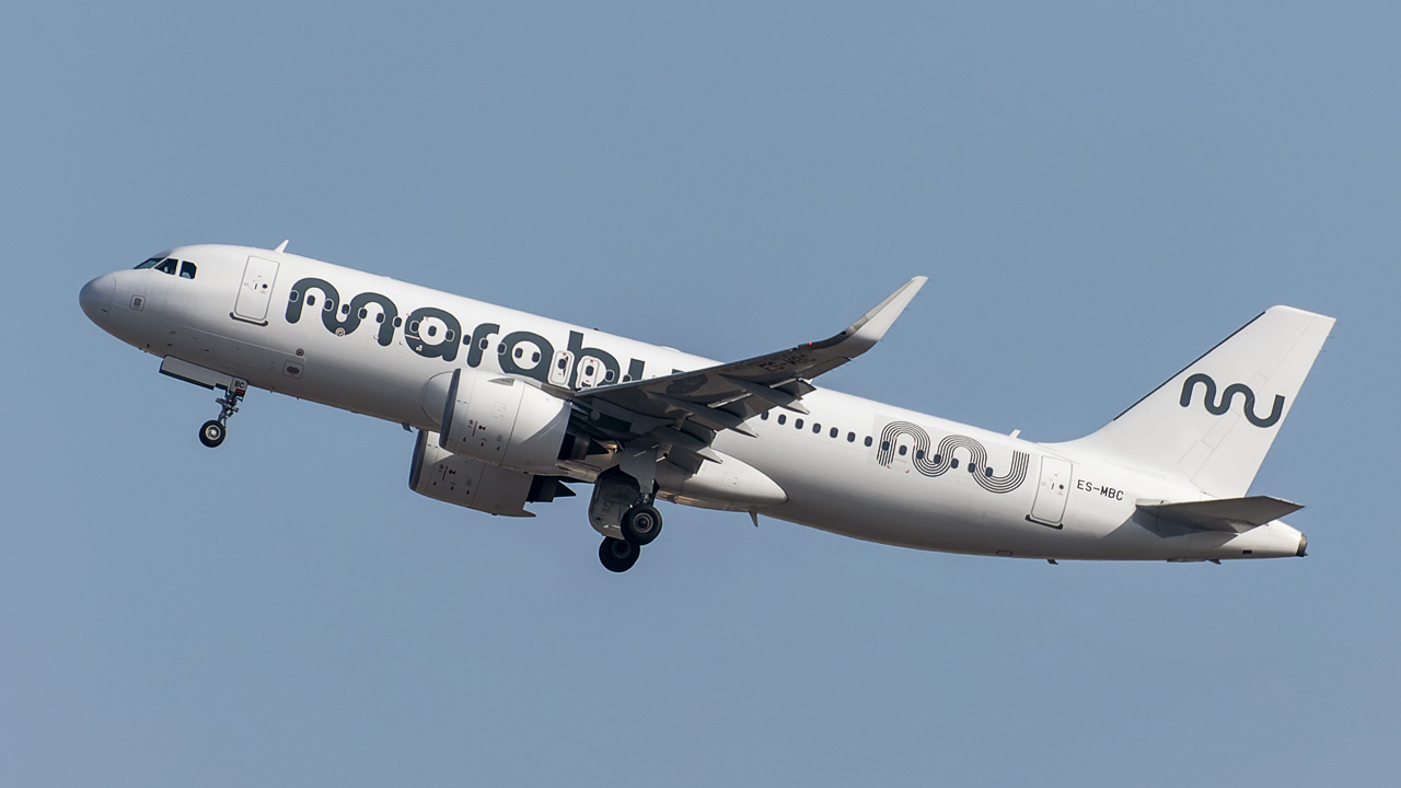 ES-MBC Marabu Airlines Airbus A320-200neo