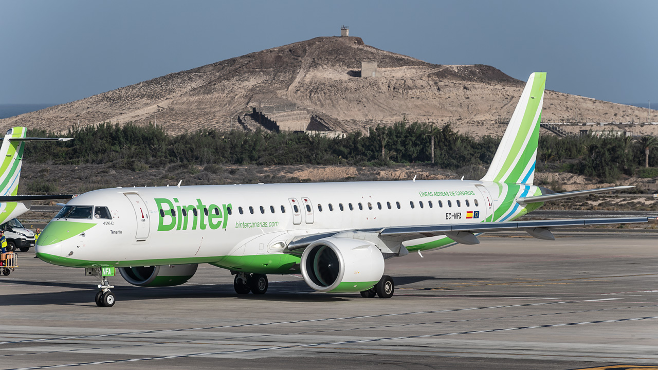 EC-NFA Binter Canarias Embraer ERJ-195 E2