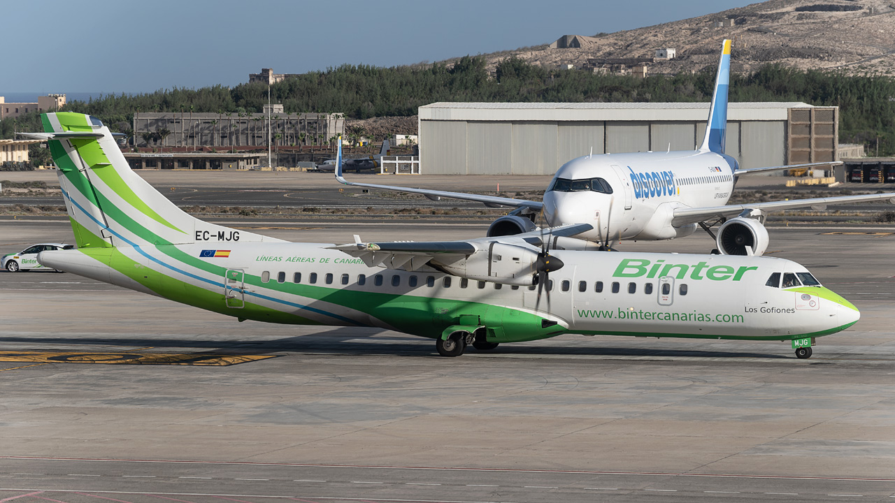 EC-MJG Binter Canarias Aérospatiale ATR-72-600