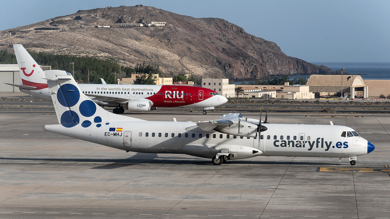 EC-MHJ Canarifly Aérospatiale ATR-72-200