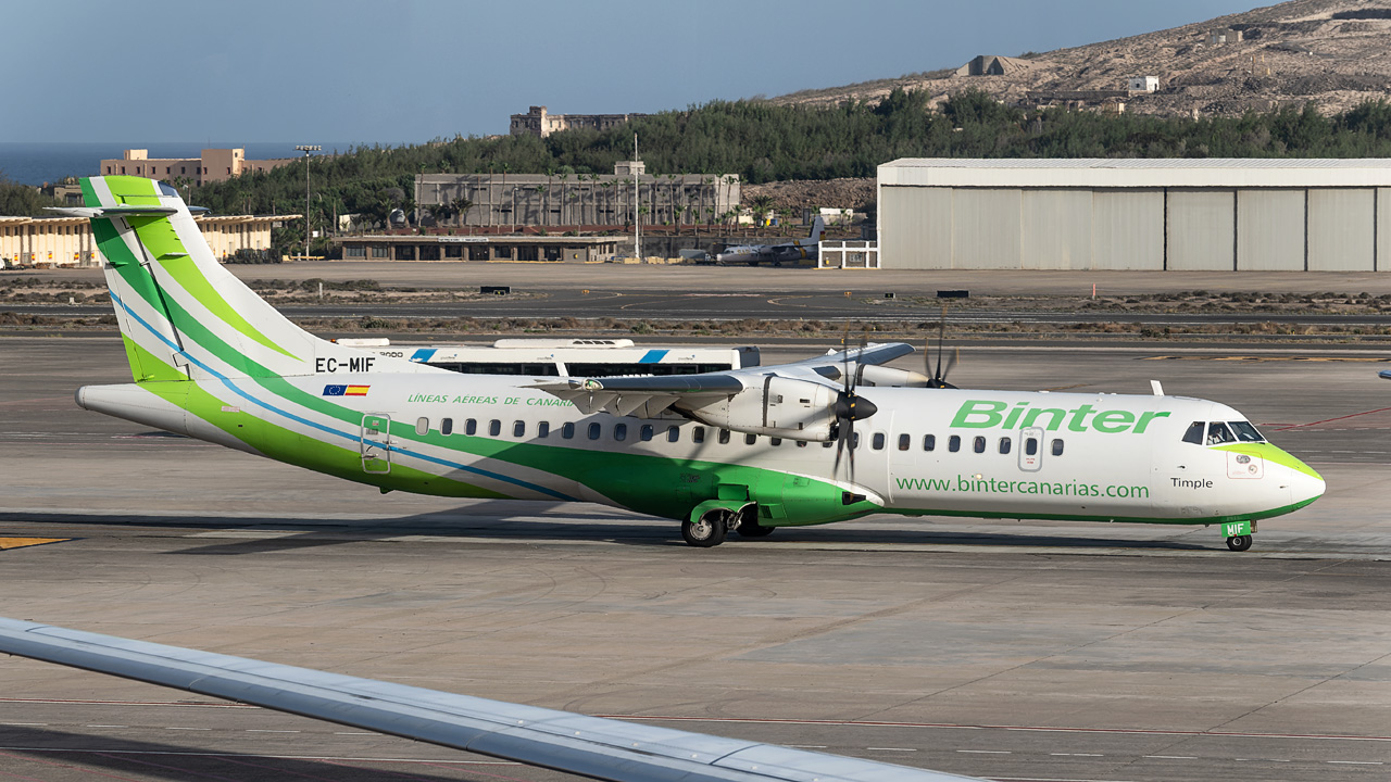 EC-MIF Binter Canarias Aérospatiale ATR-72-600