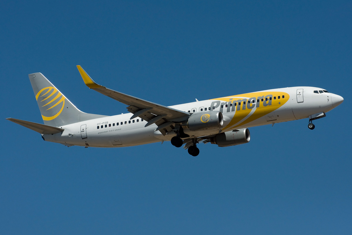 OY-PSB Primera Air Boeing 737-800