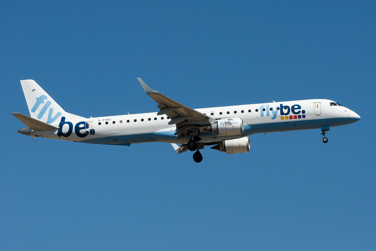 G-FBEI flybe Embraer ERJ-195