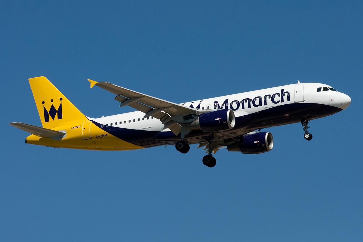 G-ZBAP Monarch Airbus A320-200