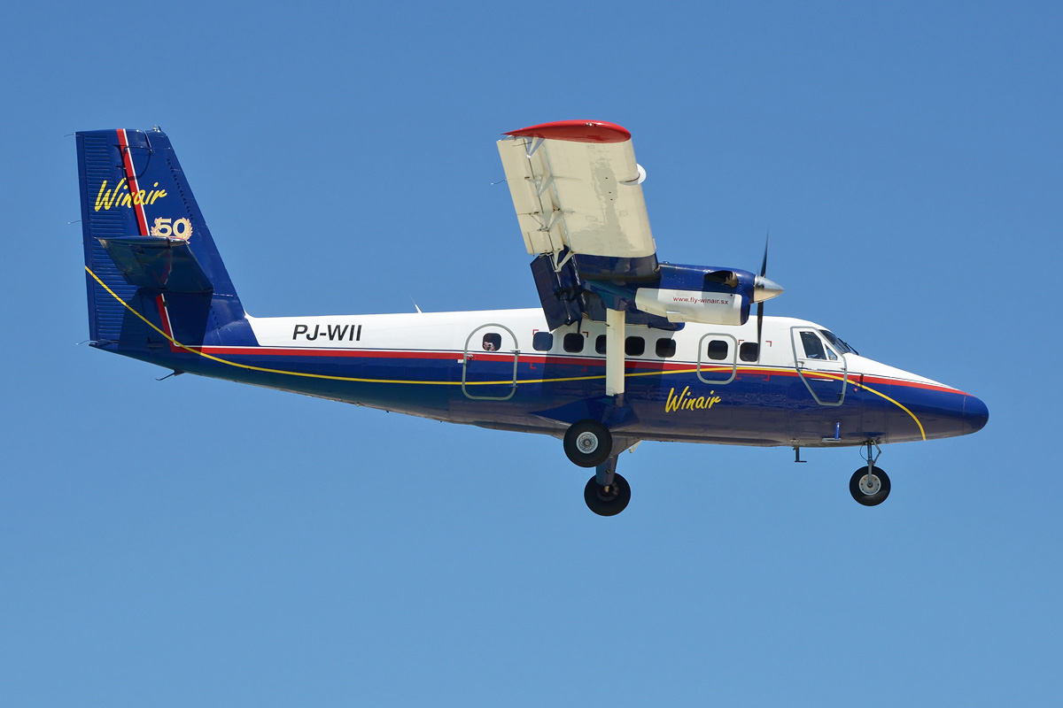 PJ-WII Winair (Winward Islands Airways) De Havilland Canada DHC-6-300 Twin Otter