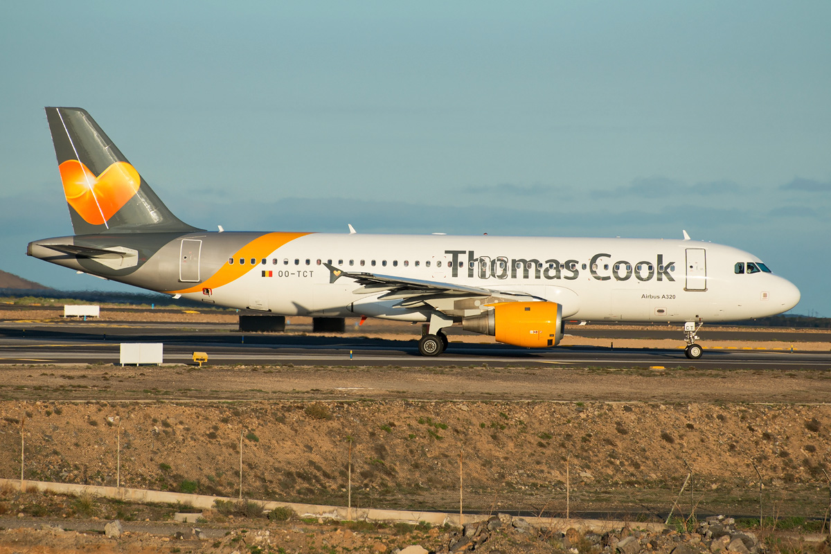 OO-TCT Thomas Cook Airlines Belgium Airbus A320-200