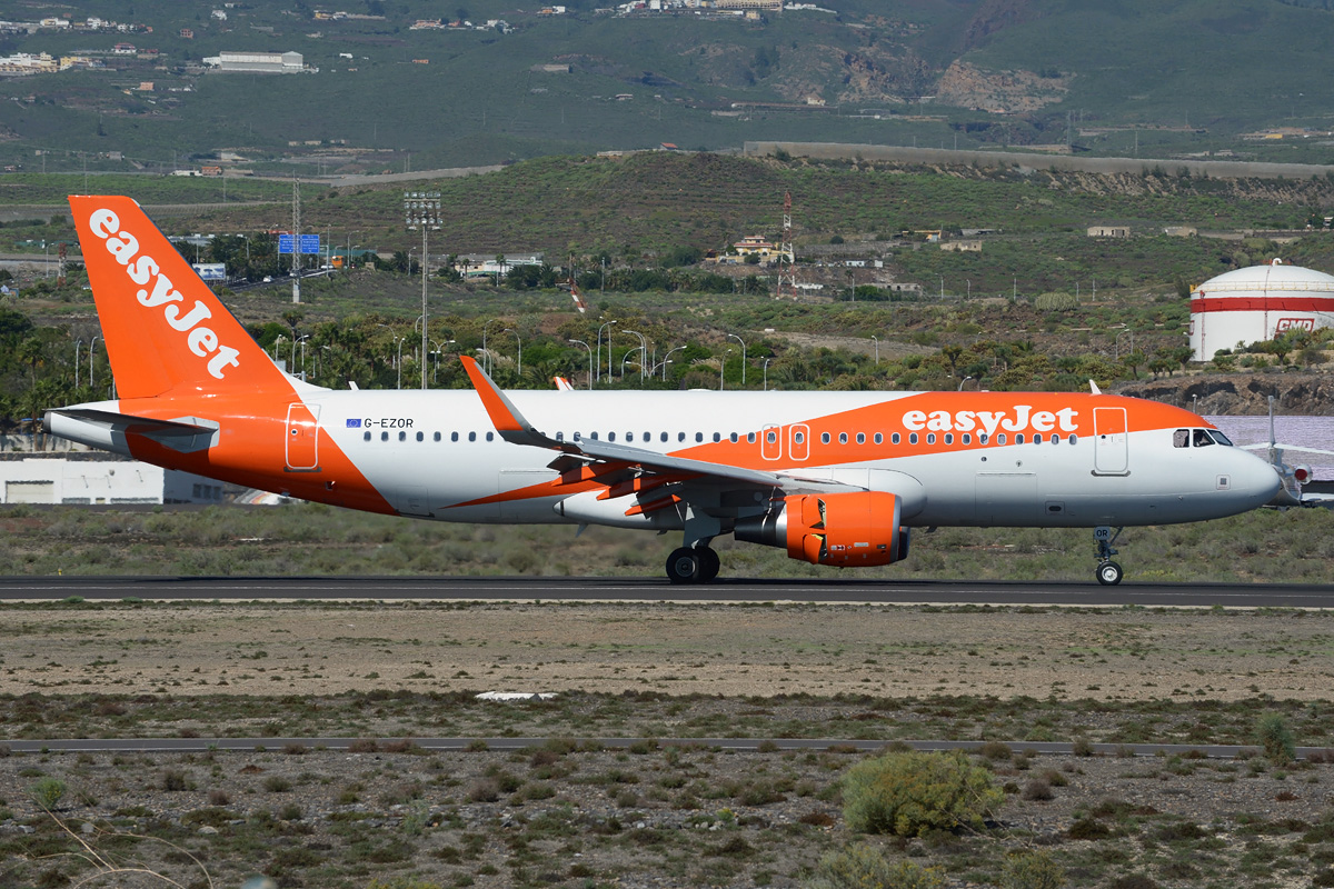 G-EZOR easyJet Airbus A320-200/S