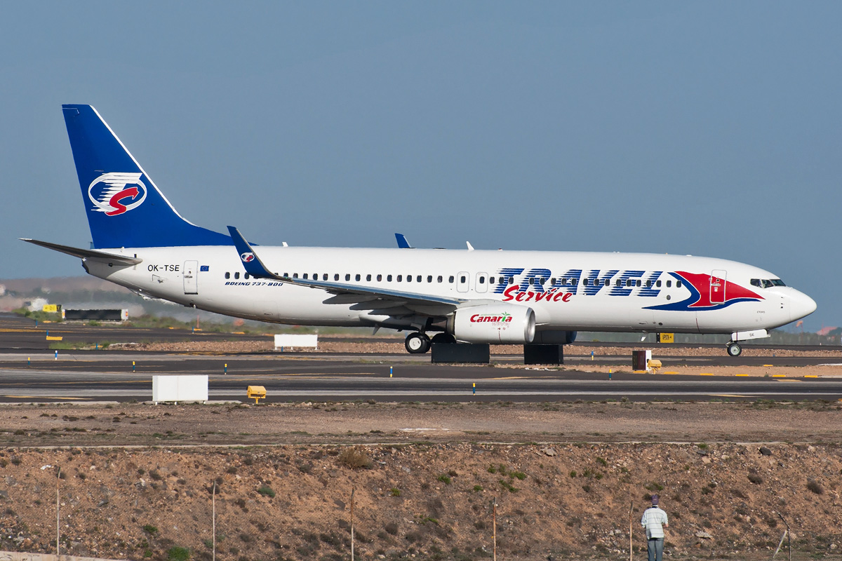 OK-TSE Travel Service Boeing 737-800