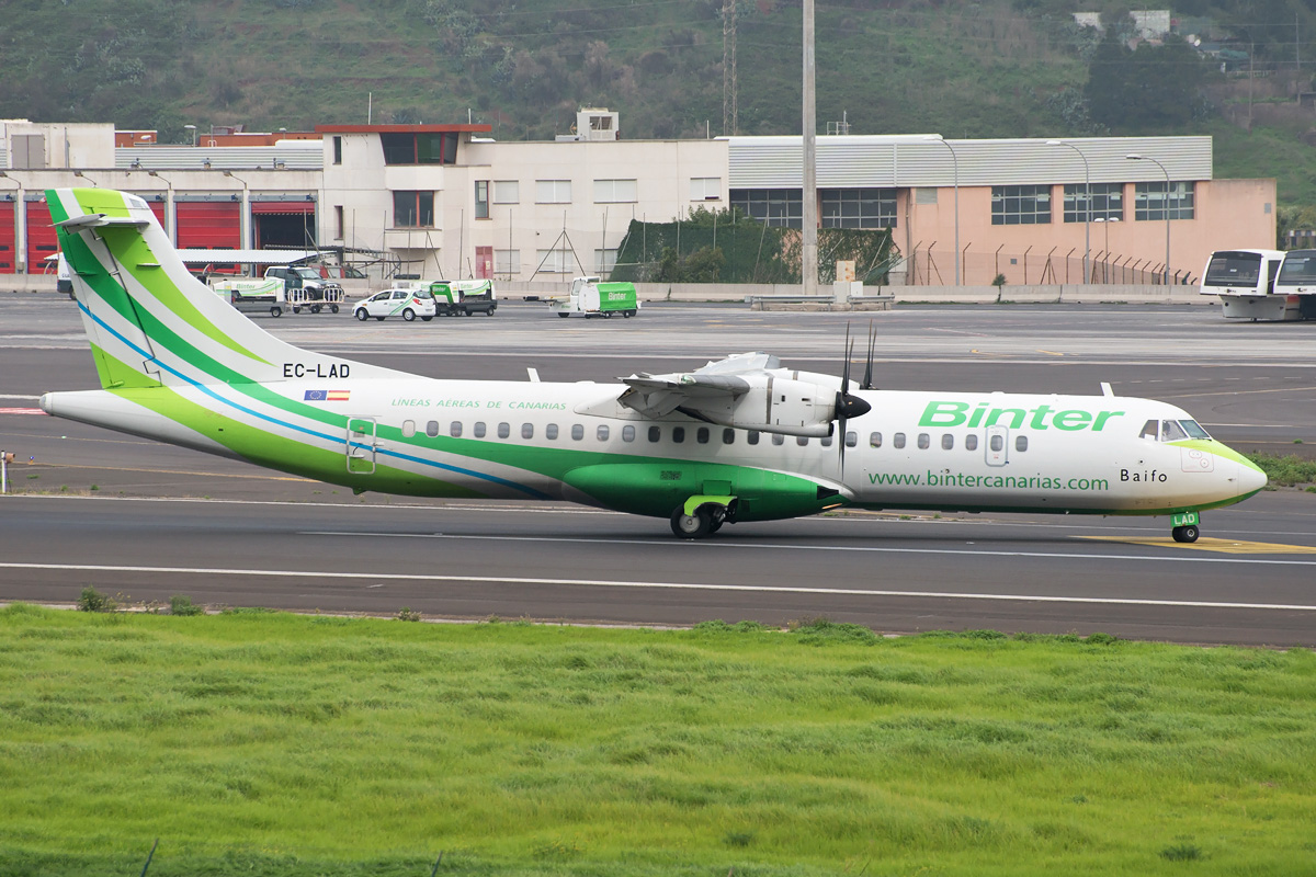 EC-LAD Binter Canarias Aérospatiale ATR-72-200