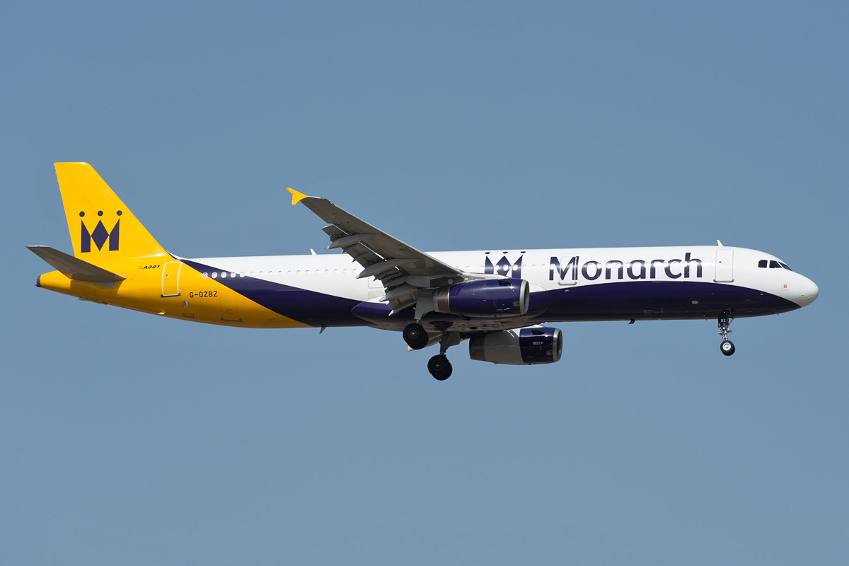 GOZBZ Monarch Airlines Airbus A321-200