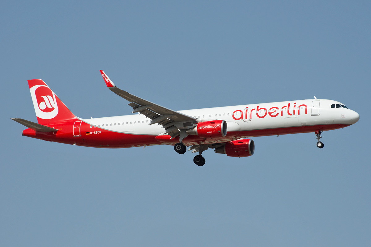 D-ABCQ Air Berlin Airbus A321-200/S