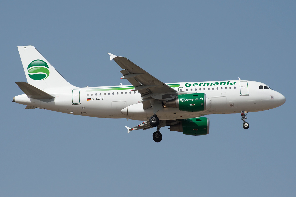 D-ASTC Germania Airbus A319-100