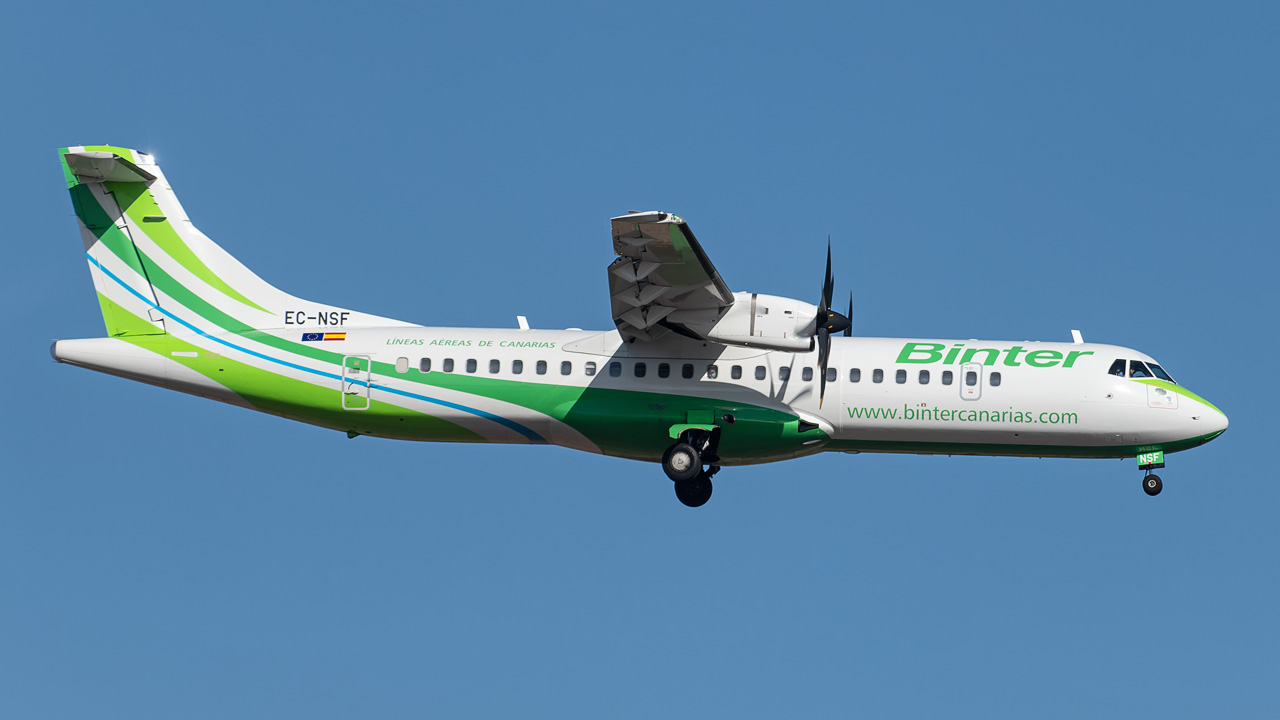 EC-NSF Binter Canarias Aerospatiale ATR-72-600