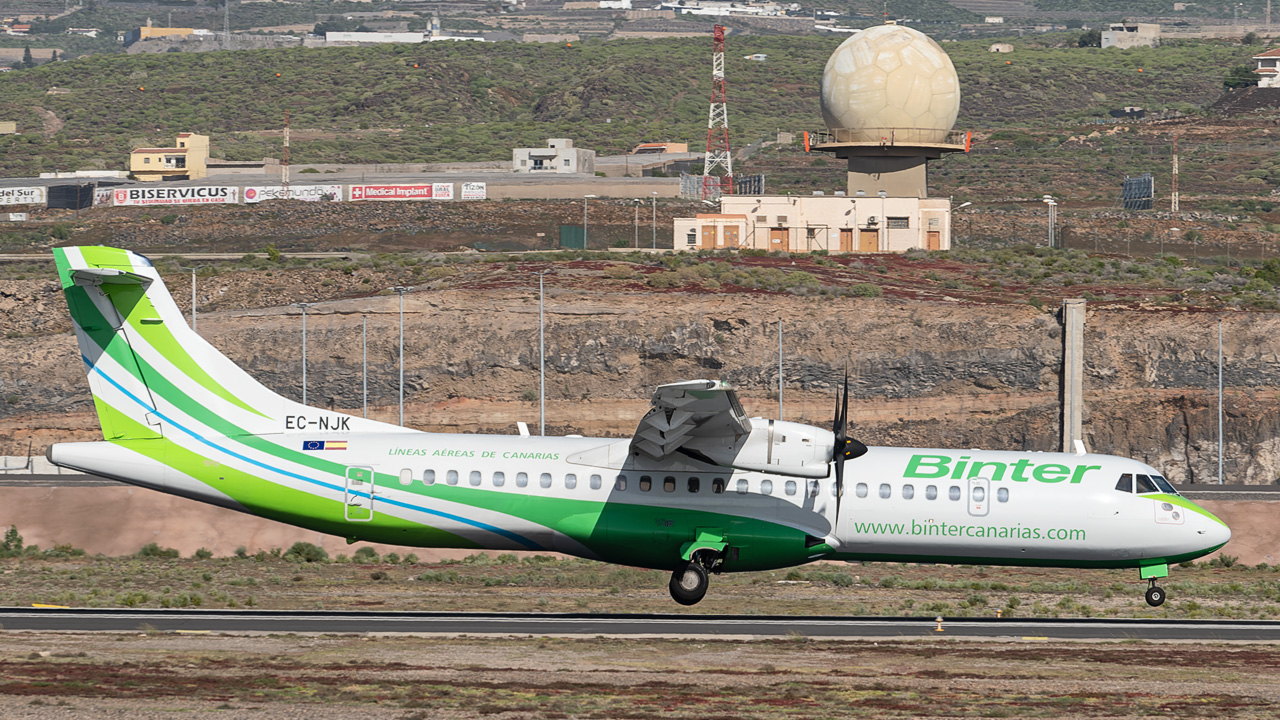 EC-NJK Binter Canarias Aerospatiale ATR-72-600