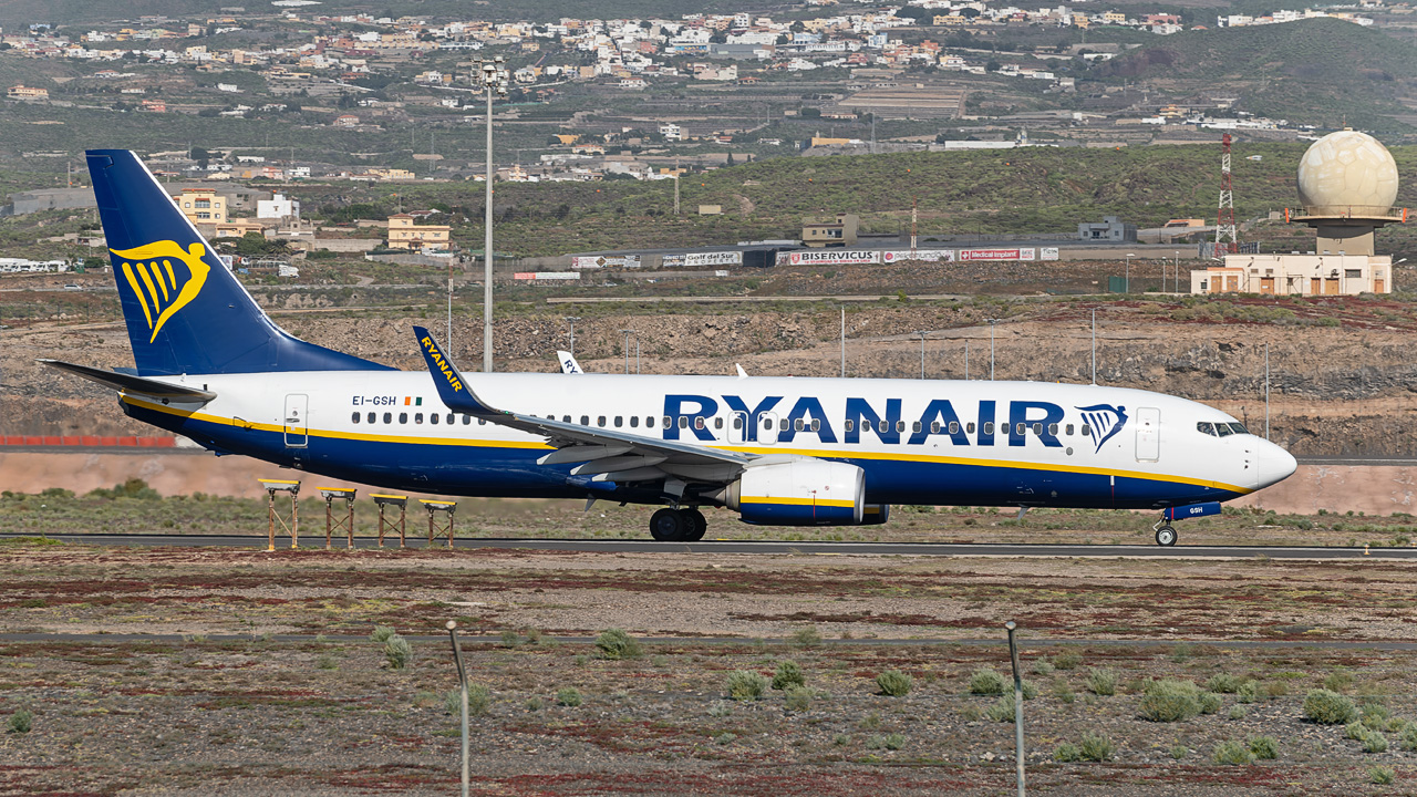 EI-GSH Ryanair Boeing 737-800