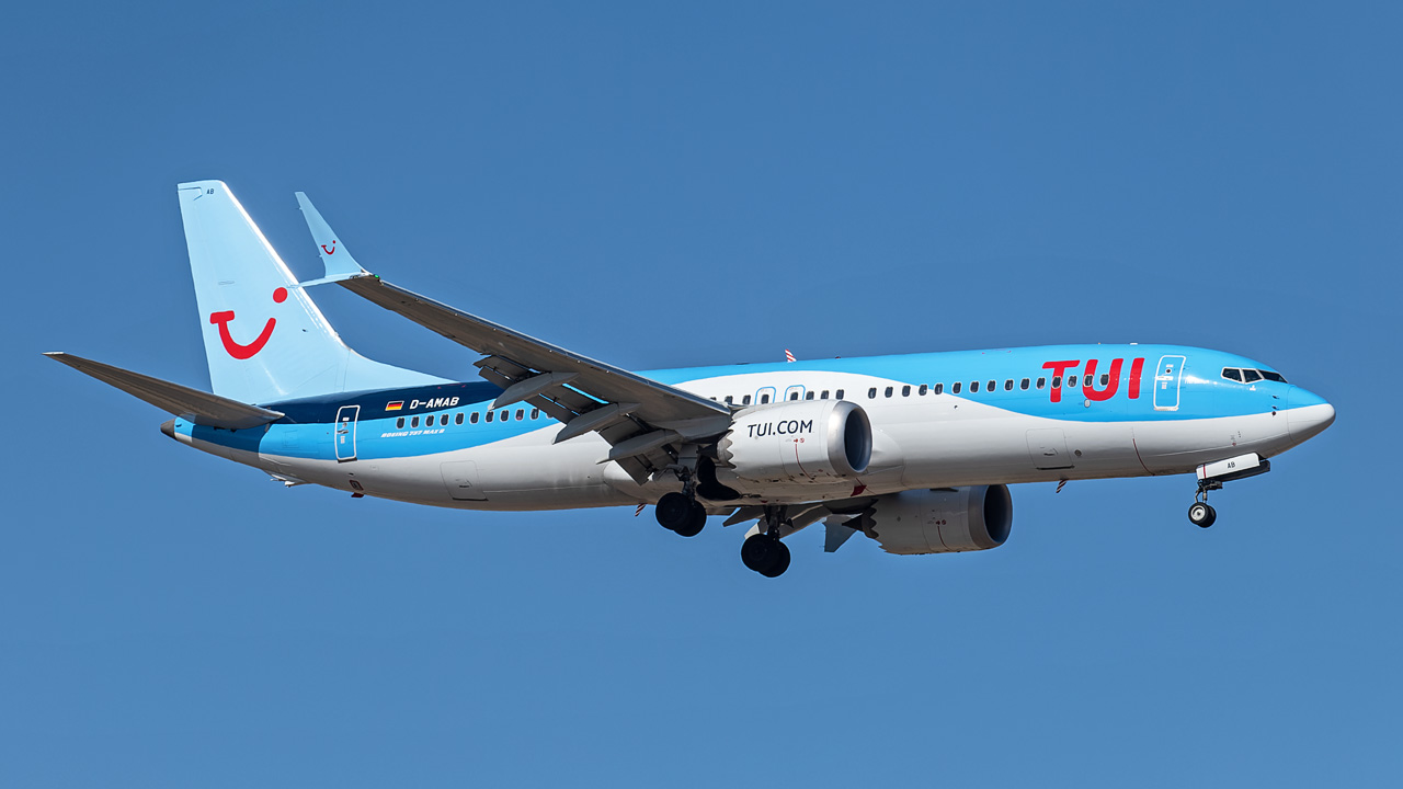 D-AMAB TUIfly Boeing 737 MAX 8