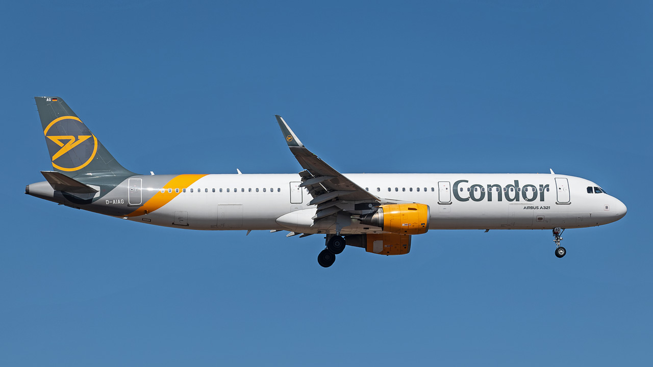 D-AIAG Condor Airbus A321-200/S