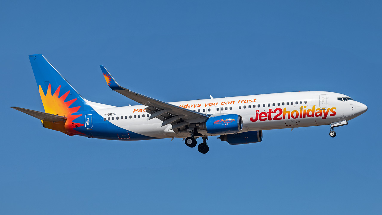 G-DRTO Jet2 holidays Boeing 737-800