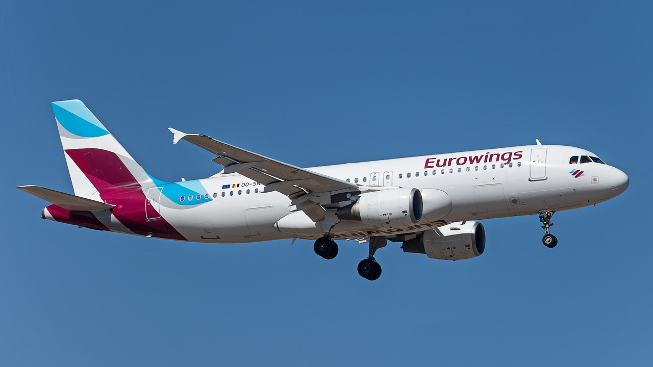 OO-SNN Eurowings (Brussels Airlines) Airbus A320-200