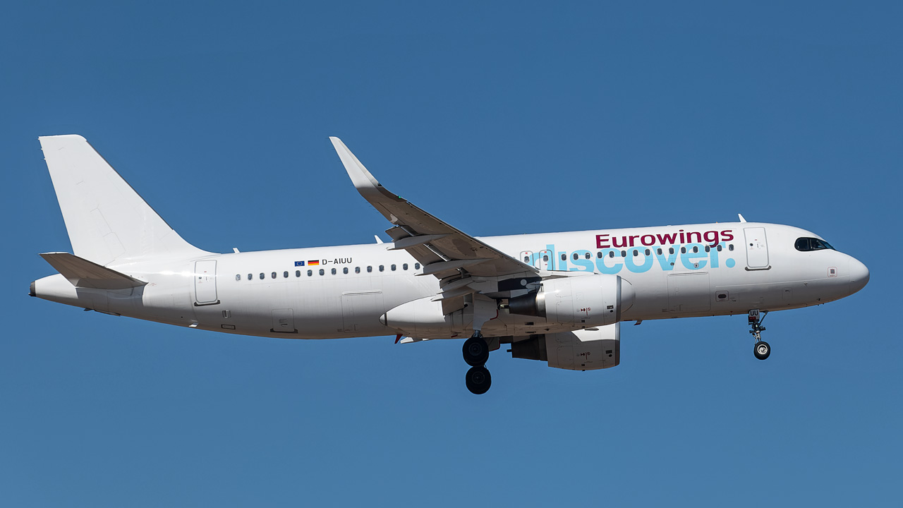 D-AIUU Eurowings Discover Airbus A320-200/S